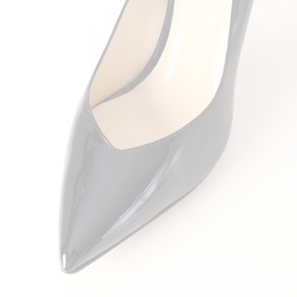 画像7:  {SOLD} FABIO RUSCONI ファビオルスコーニ BANGO VERNICE エナメルポインテッドトゥパンプス{-AHA} (7)