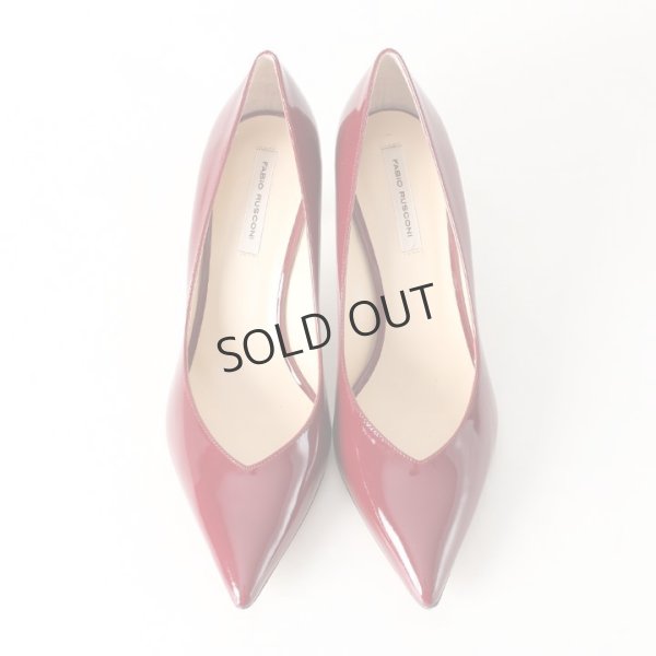 画像3: {SOLD}FABIO RUSCONI ファビオルスコーニ BANGO VERNICE エナメルポインテッドトゥパンプス{-AHA} (3)