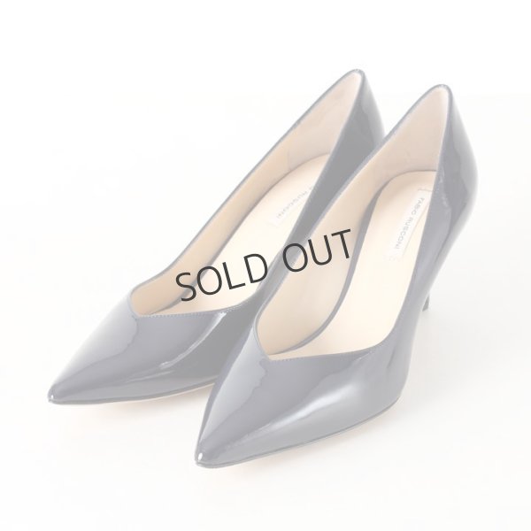 画像2: {SOLD}FABIO RUSCONI ファビオルスコーニ BANGO VERNICE エナメルポインテッドトゥパンプス{-AHA} (2)
