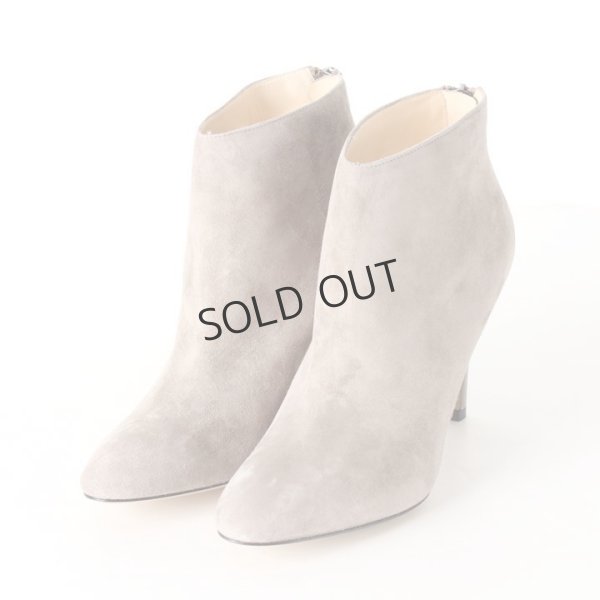 画像2: {SOLD}FABIO RUSCONI ファビオルスコーニ FIGARO CAMOSCIO スエードアーモンドトゥブーティー{-AHA} (2)