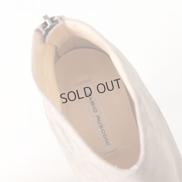 画像8: {SOLD}FABIO RUSCONI ファビオルスコーニ FIGARO CAMOSCIO スエードアーモンドトゥブーティー{-AHA} (8)