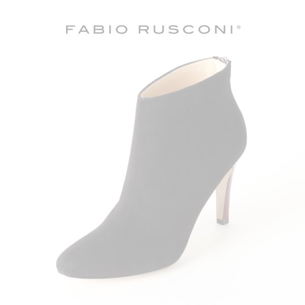 画像1:   FABIO RUSCONI ファビオルスコーニ FIGARO CAMOSCIO スエードアーモンドトゥブーティー{-AHA} (1)