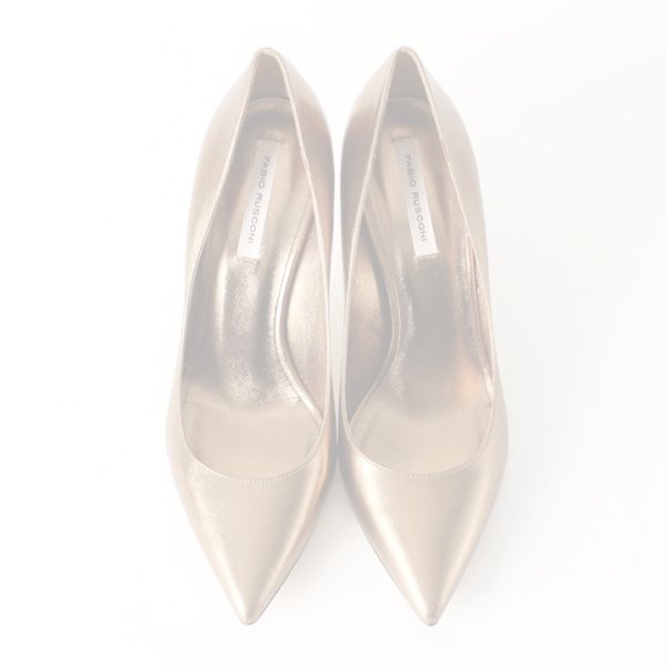 画像3:  {SOLD} FABIO RUSCONI ファビオルスコーニ NATALY LUXER ポインテッドトゥヒールパンプス{-AHA} (3)