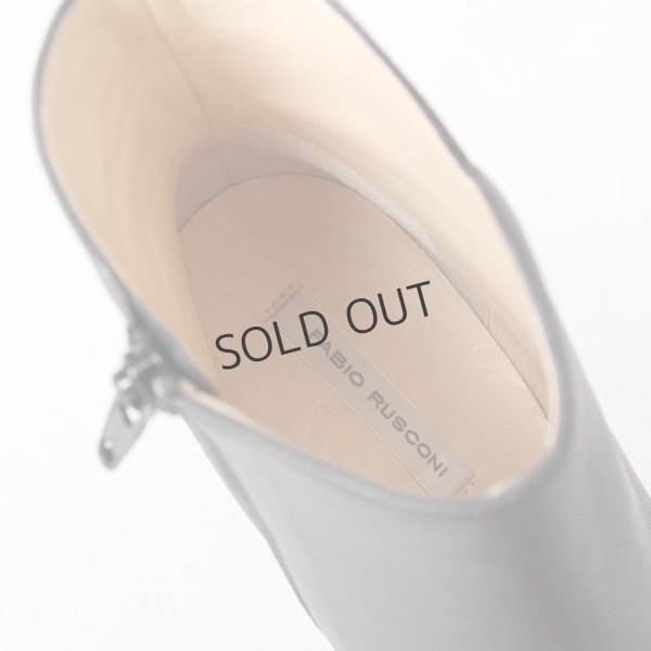 画像8: {SOLD}FABIO RUSCONI ファビオルスコーニ NICK GUANTINO スムースポインテッドトゥショートブーツ{-AHA} (8)