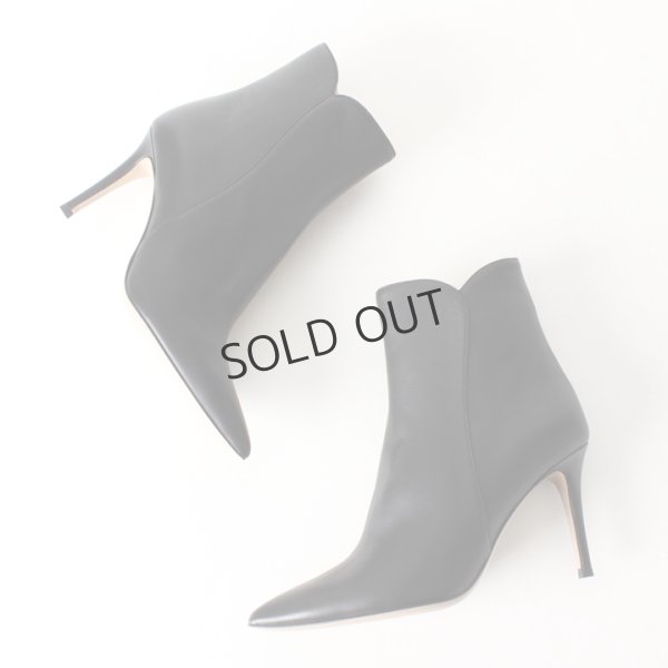 画像10: {SOLD}FABIO RUSCONI ファビオルスコーニ NICK GUANTINO スムースポインテッドトゥショートブーツ{-AHA} (10)