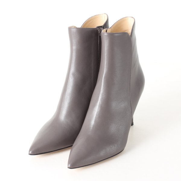 画像2: 【 30%OFF セール48,400円→33,880円】 FABIO RUSCONI ファビオルスコーニ NICK GUANTINO スムースポインテッドトゥショートブーツ{-AHA} (2)