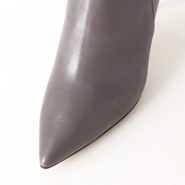 画像7: 【 30%OFF セール48,400円→33,880円】 FABIO RUSCONI ファビオルスコーニ NICK GUANTINO スムースポインテッドトゥショートブーツ{-AHA} (7)