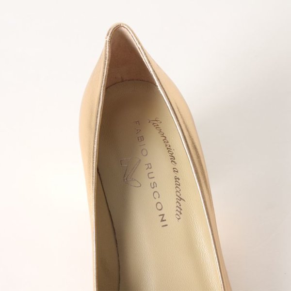 画像8: 【 30%OFF セール34,100円→23,870円】 FABIO RUSCONI ファビオルスコーニ SOFIA 167 LUXOR サケットチャンキーヒールパンプス{-AIS} (8)