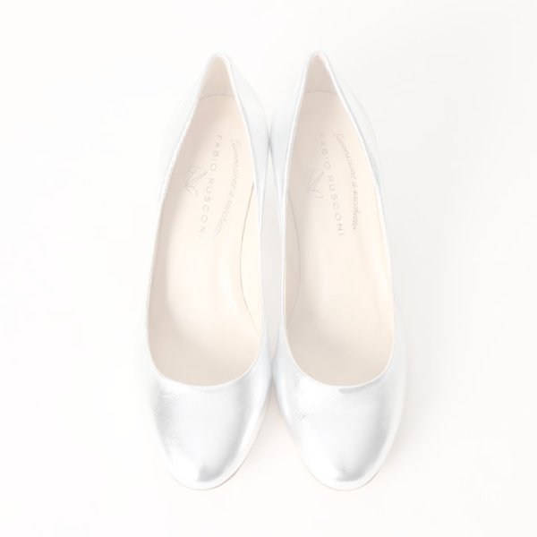 画像3:  {SOLD} FABIO RUSCONI ファビオルスコーニ SOFIA 167 LUXOR サケットチャンキーヒールパンプス{-AIS} (3)