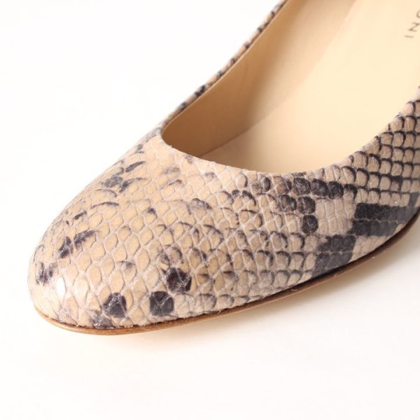 画像7: 【 30%OFF セール37,400円→26,180円】 FABIO RUSCONI ファビオルスコーニ SOFIA 167 PITONE サケットチャンキーヒールパンプス{-AIS} (7)