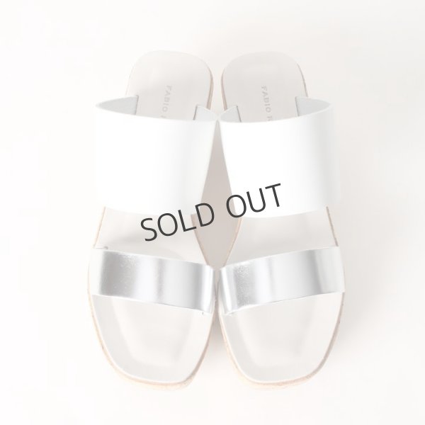 画像3: {SOLD}FABIO RUSCONI ファビオルスコーニ JENNY 800 OCEANO コルク厚底ウェッジサンダル{-AIS} (3)