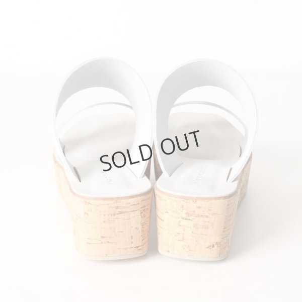 画像4: {SOLD}FABIO RUSCONI ファビオルスコーニ JENNY 800 OCEANO コルク厚底ウェッジサンダル{-AIS} (4)