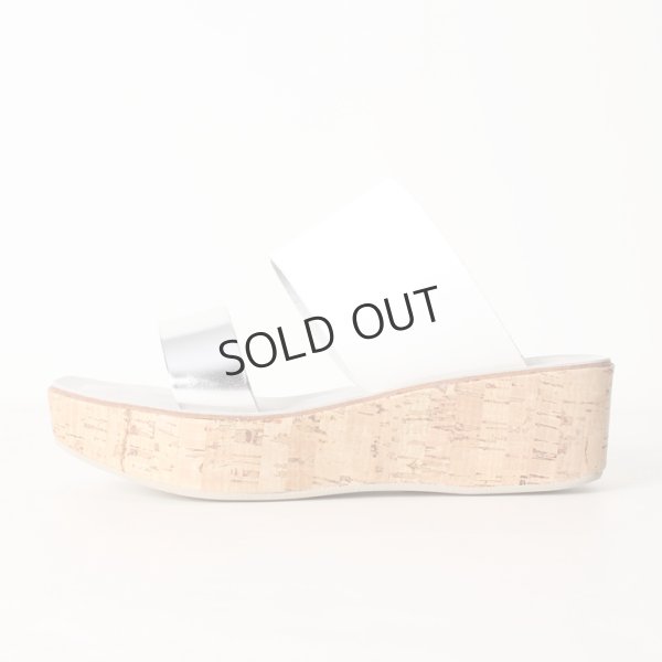 画像5: {SOLD}FABIO RUSCONI ファビオルスコーニ JENNY 800 OCEANO コルク厚底ウェッジサンダル{-AIS} (5)