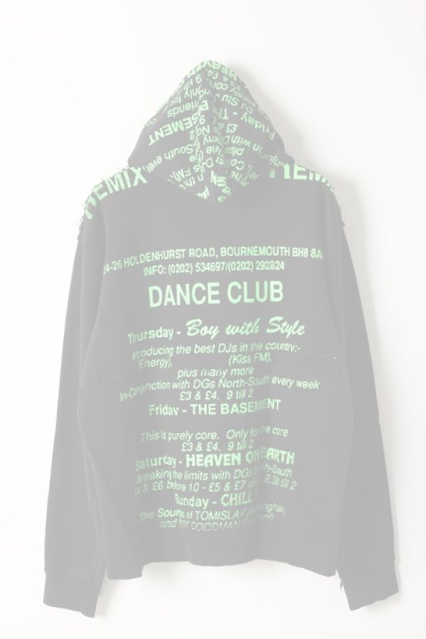 画像2:  {SOLD} MISBHV ミスビヘイブ Dance Club Hoodie Washed{-AIS} (2)