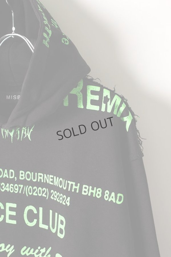 画像4: {SOLD}MISBHV ミスビヘイブ Dance Club Hoodie Washed{-AIS} (4)