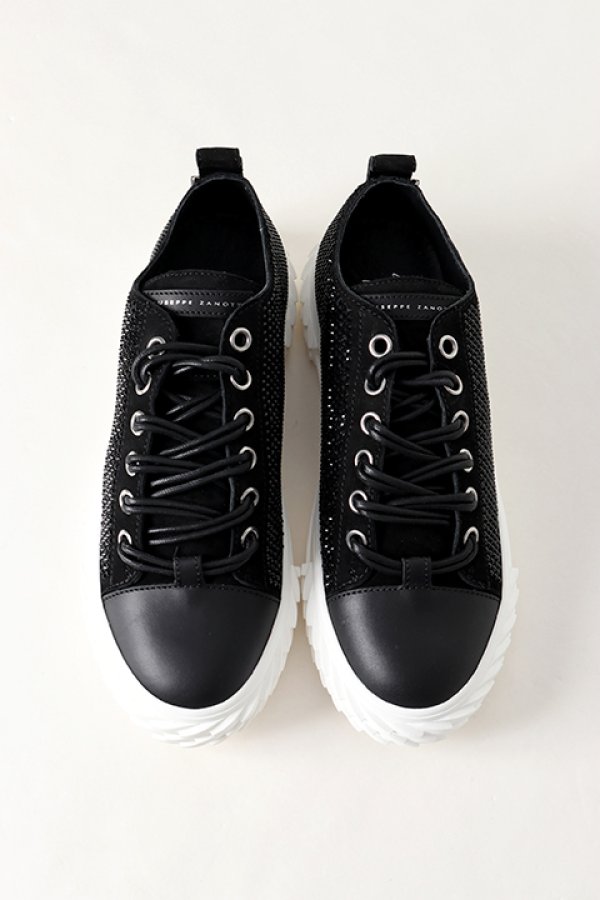 画像3: 【 30%OFF セール126,500円→88,550円】 GIUSEPPE ZANOTTI ジュゼッペザノッティ GZM RUNNER BLABBER TENT{01RM00048BK-999-BJS} (3)