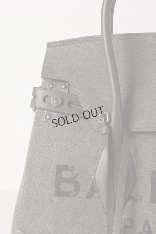 画像4: {SOLD}BALMAIN バルマン BH1 BAG LE44 CANVAS{-BJS} (4)