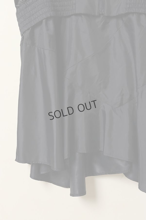 画像7: {SOLD}DOUBLE STANDARD CLOTHING ダブルスタンダードクロージング DSC / タフタボリュームワンピース{-BBA} (7)