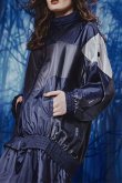 画像1: {SOLD}DOUBLE STANDARD CLOTHING ダブルスタンダードクロージング DSC / タフタボリュームワンピース{-BBA} (1)