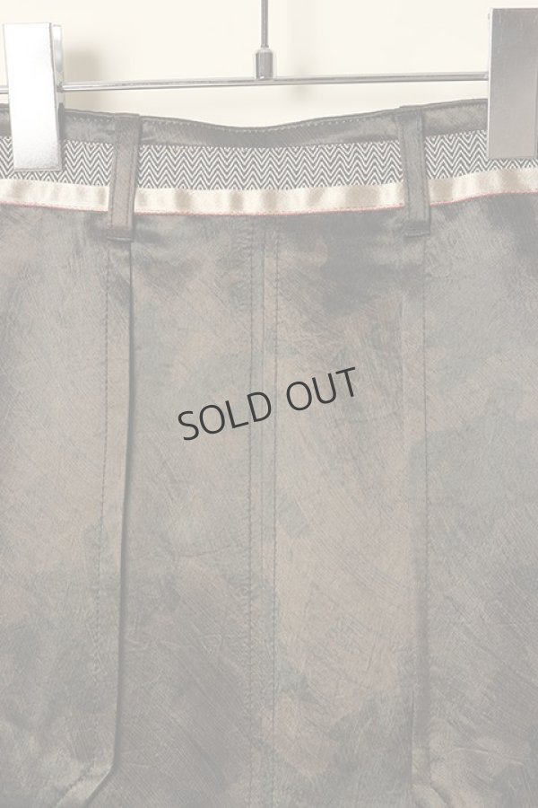 画像3: {SOLD}ダブスタ ダブルスタンダードクロージング|DOUBLE STANDARD CLOTHING DSC / ブラシ柄スリットタイトスカート{-BCA} (3)