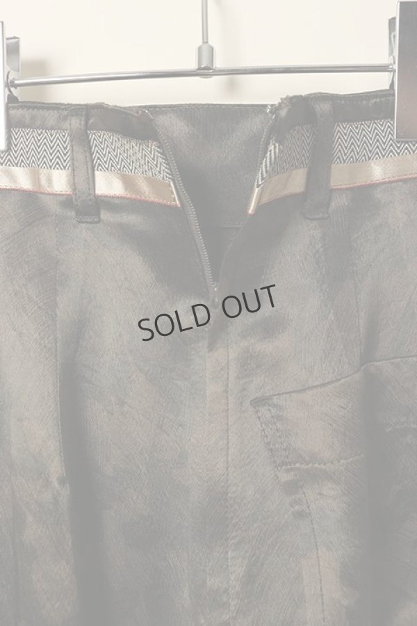 画像8: {SOLD}ダブスタ ダブルスタンダードクロージング|DOUBLE STANDARD CLOTHING DSC / ブラシ柄スリットタイトスカート{-BCA} (8)