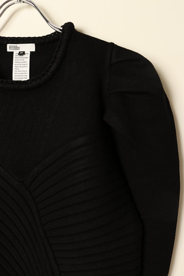 画像4: 【 40%OFF セール30,800円→18,480円】 ダブスタ ダブルスタンダードクロージング｜DOUBLE STANDARD CLOTHING SNOWYニットトップ{-BCA} (4)