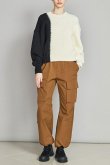 画像8: ダブスタ ダブルスタンダードクロージング｜DOUBLE STANDARD CLOTHING DSC / バイカラーケーブルニット{-BCA} (8)