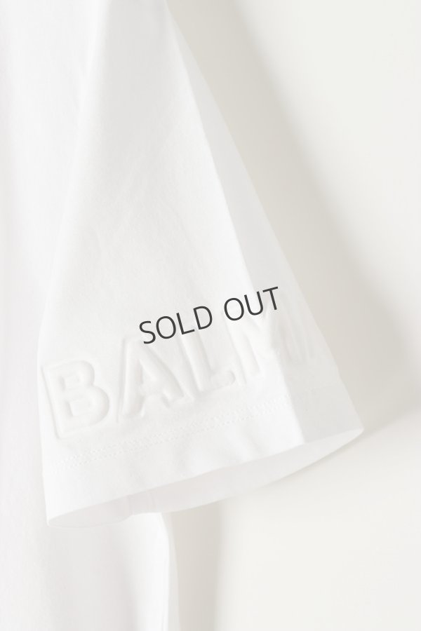 画像4: {SOLD}BALMAIN バルマン C&S POLO EMB-LOGO ON SLV{02.1011.I337-OFA-BJA} (4)