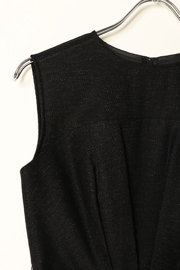 画像2: 【 40%OFF セール49,500円→29,700円】 グレースコンチネンタル|GRACE CONTINENTAL グレースクラス GRACE CLASS バックテールラメドレス{-BBA} (2)