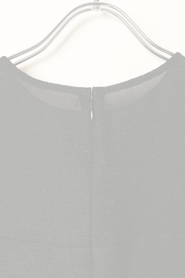 画像5:   グレースコンチネンタル｜GRACE CONTINENTAL グレースクラス GRACE CLASS バックテールラメドレス{-BBA} (5)