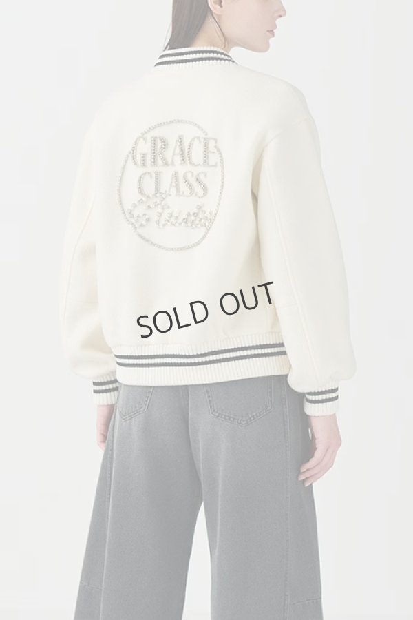 画像4: {SOLD}グレースコンチネンタル|GRACE CONTINENTAL グレースクラス GRACE CLASS ビジューembアワードジャケット{-BDA} (4)