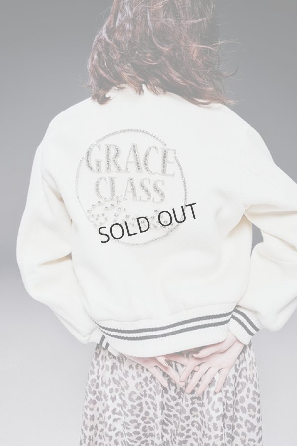 画像5: {SOLD}グレースコンチネンタル|GRACE CONTINENTAL グレースクラス GRACE CLASS ビジューembアワードジャケット{-BDA} (5)