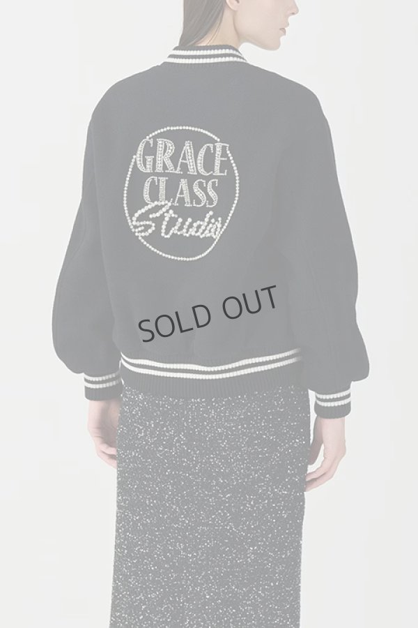 画像3: {SOLD}グレースコンチネンタル｜GRACE CONTINENTAL グレースクラス GRACE CLASS ビジューembアワードジャケット{-BDA} (3)
