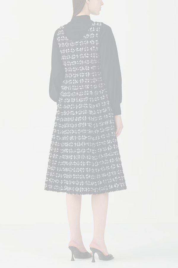 画像2:  {SOLD} グレースコンチネンタル｜GRACE CONTINENTAL グレースクラス GRACE CLASS TweedDress{-BDA} (2)