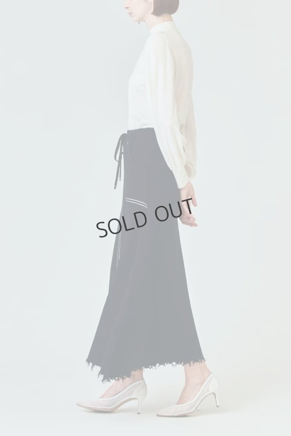 画像8: {SOLD}グレースコンチネンタル｜GRACE CONTINENTAL グレースクラス GRACE CLASS ミラノリブロングスカート{-BES} (8)