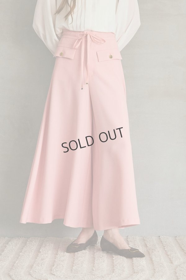 画像1: グレースコンチネンタル｜GRACE CONTINENTAL グレースクラス GRACE CLASS ワイドフレアパンツ{-BFS} (1)