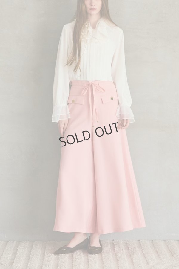 画像3: グレースコンチネンタル｜GRACE CONTINENTAL グレースクラス GRACE CLASS ワイドフレアパンツ{-BFS} (3)