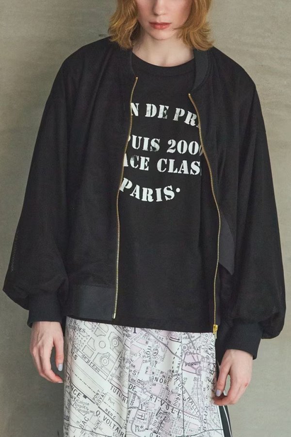 画像4: グレースコンチネンタル｜GRACE CONTINENTAL グレースクラス GRACE CLASS ステンシルレタードT{-BFS} (4)