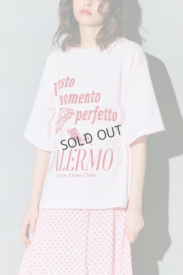 画像1: グレースコンチネンタル｜GRACE CONTINENTAL グレースクラス GRACE CLASS リゾートビーチTシャツ{-BFS} (1)