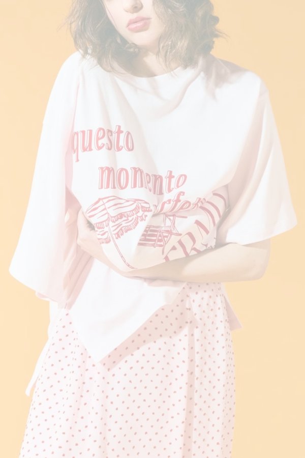 画像5:   グレースコンチネンタル｜GRACE CONTINENTAL グレースクラス GRACE CLASS リゾートビーチTシャツ{-BFS} (5)