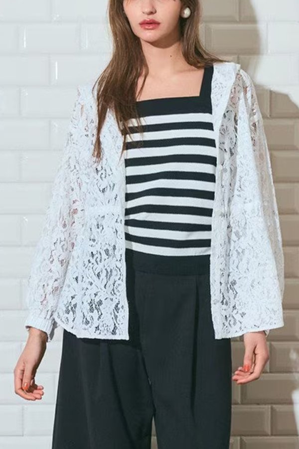 画像1: グレースコンチネンタル｜GRACE CONTINENTAL グレースクラス GRACE CLASS コードレースフーディ{-BFS} (1)