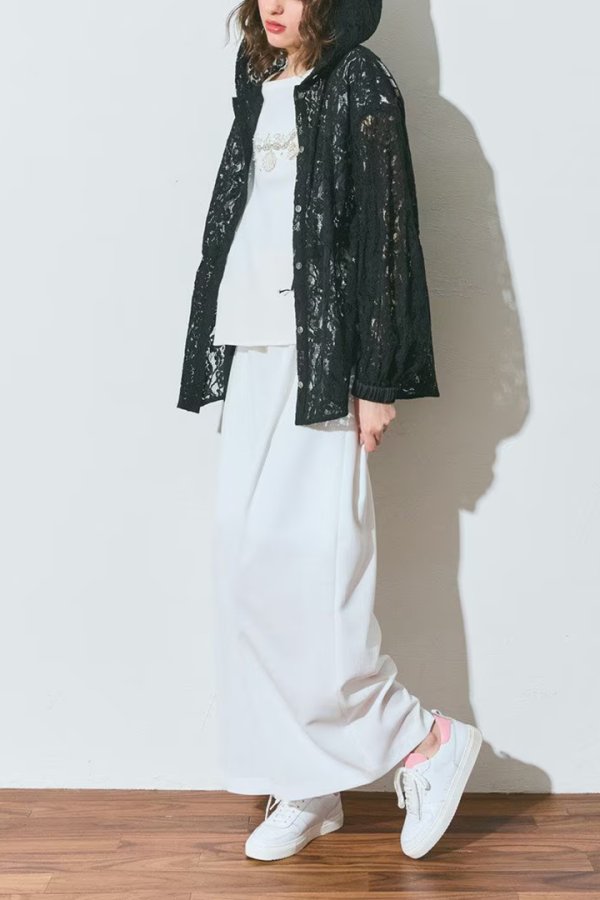 画像3: グレースコンチネンタル｜GRACE CONTINENTAL グレースクラス GRACE CLASS コードレースフーディ{-BFS} (3)