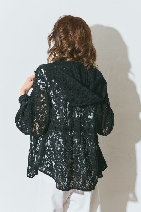 画像4: グレースコンチネンタル｜GRACE CONTINENTAL グレースクラス GRACE CLASS コードレースフーディ{-BFS} (4)