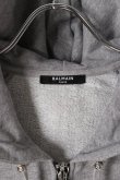 画像2: BALMAIN バルマン BH1 C&S ZIP-HD EMB-LOGO ON SLV{-BJA}【セットアップ対応商品】 (2)