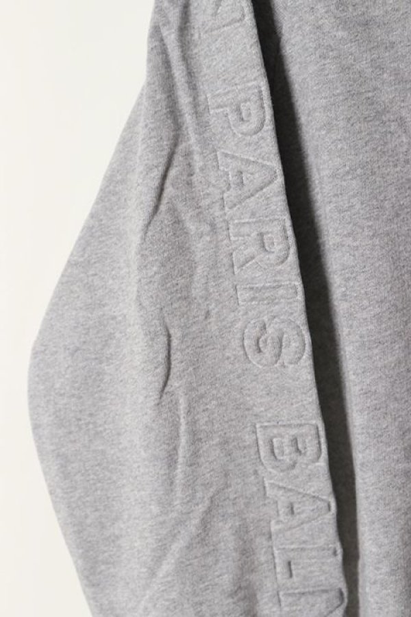 画像4: 【 30%OFF セール140,800円→98,560円】 BALMAIN バルマン BH1 C&S ZIP-HD EMB-LOGO ON SLV{-BJA} (4)