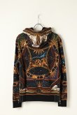 画像5: BALMAIN バルマン BH2 C&S HOODIE SCARF PRINT{-BJA} (5)