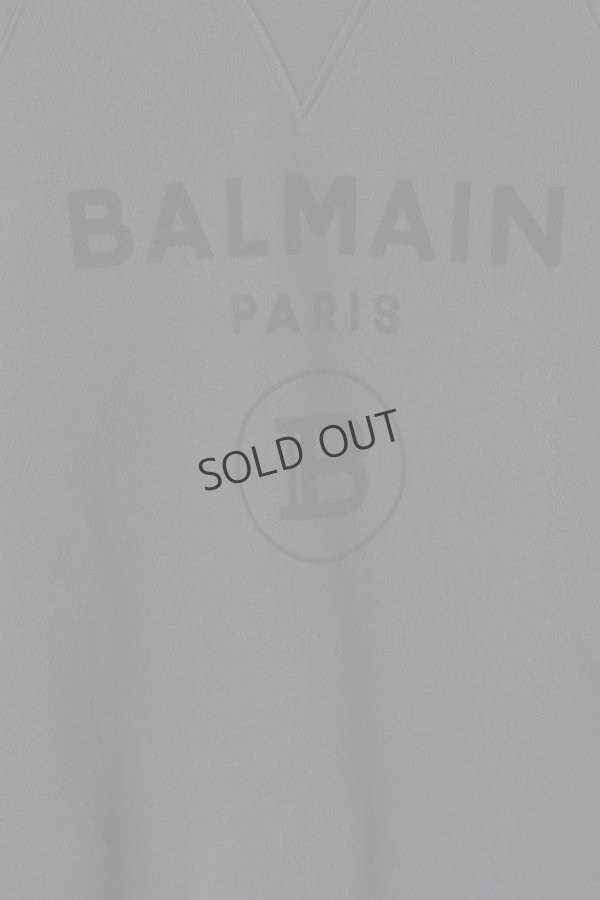 画像4: {SOLD}BALMAIN バルマン C&S PULL FLOCKY LOGO{-BJA} (4)