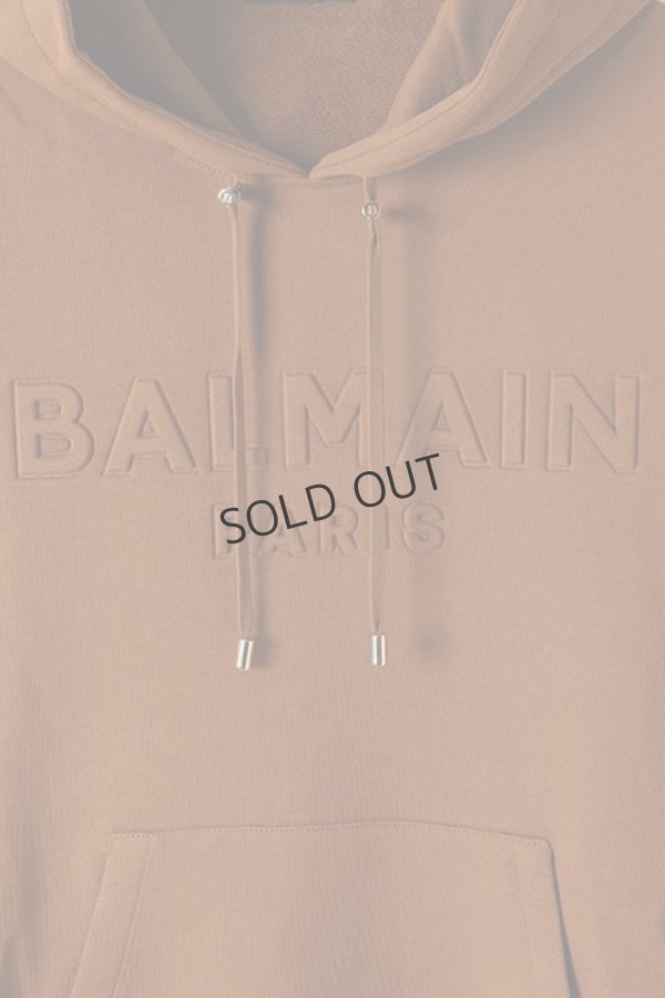 画像3: {SOLD}BALMAIN バルマン C&S HOODIE EMBOSS LOGO{-BJA} (3)