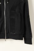 画像4: BALMAIN バルマン BH2 C&S ZIP-HOODIE PIN-TUCK{-BJA} (4)