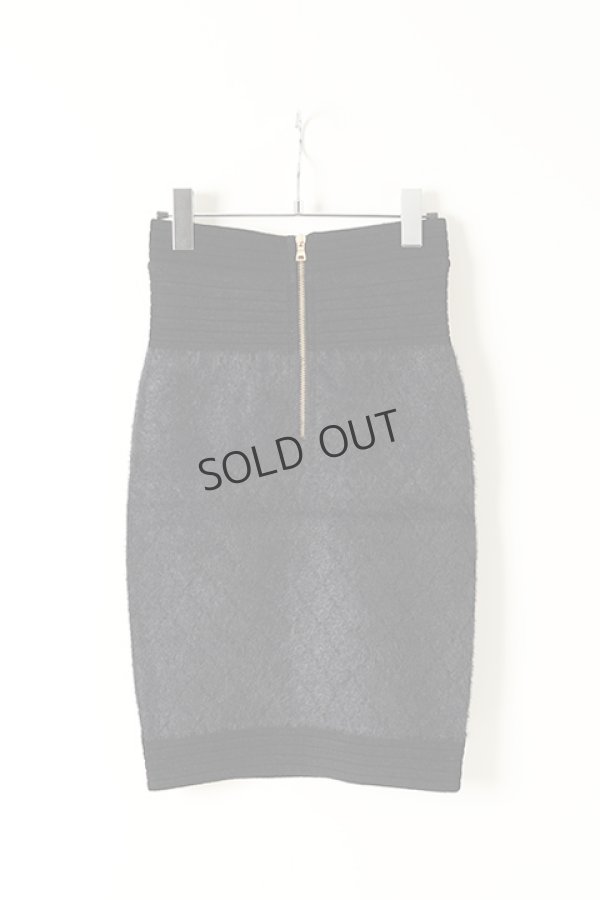 画像5: {SOLD}BALMAIN バルマン SKIRT FLUFFY DIAMOND{-BJA} (5)
